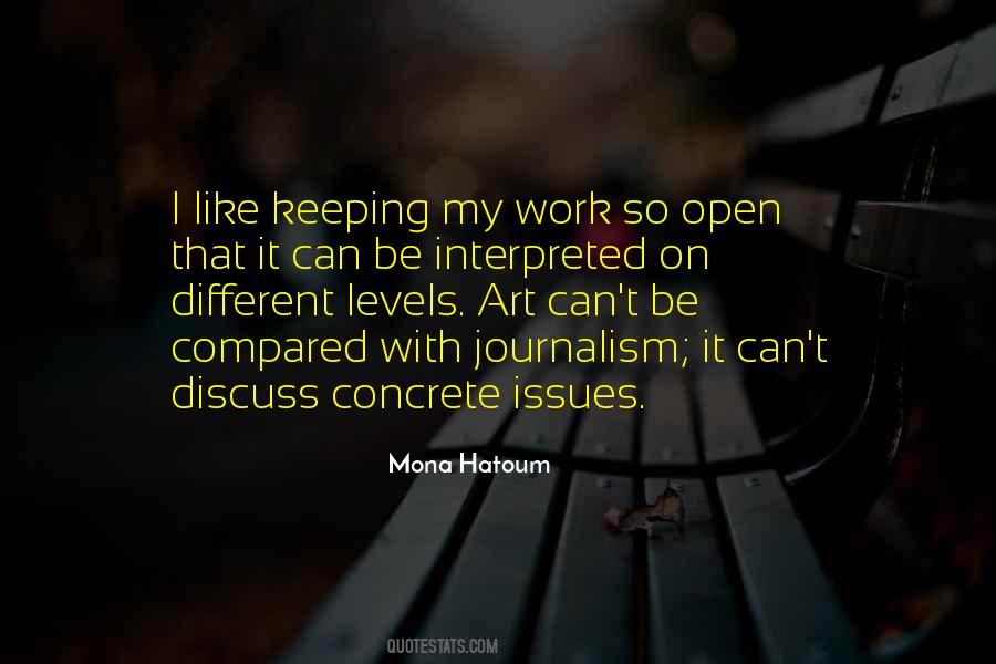 Quotes About Art Work #8815