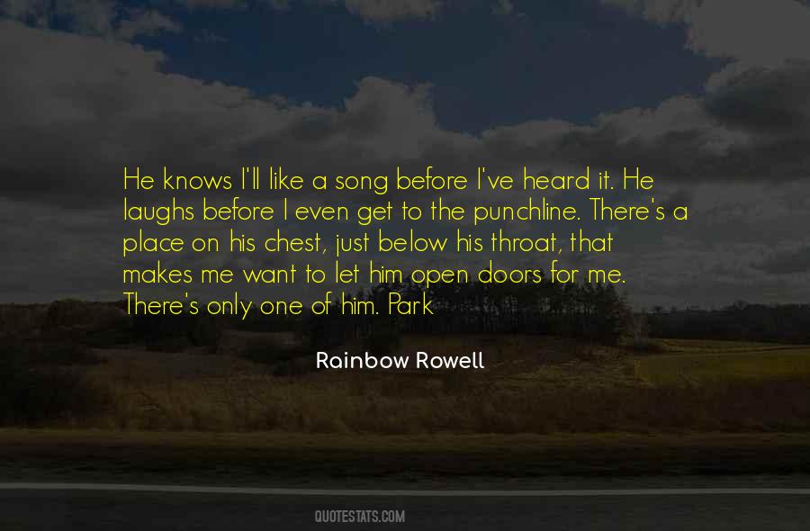 Rowell Quotes #3802