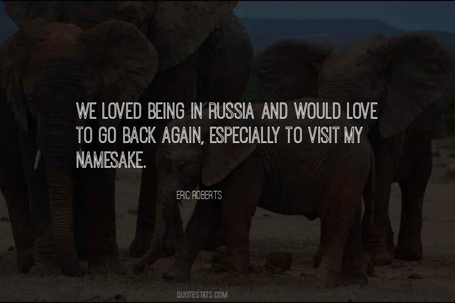 Quotes About Being Loved Back #266547