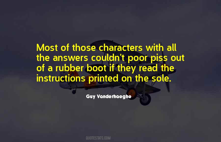 Rubber Boot Quotes #1581214