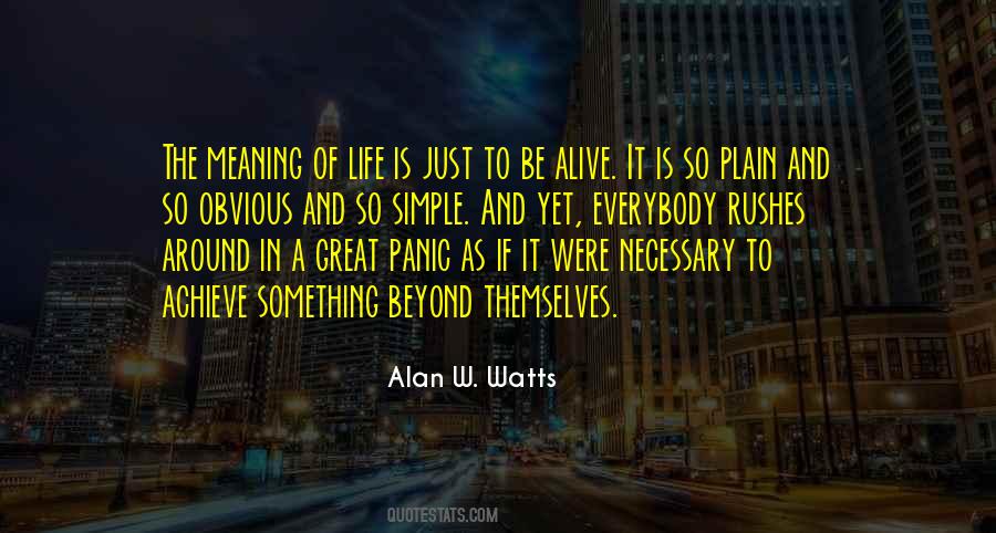 Quotes About Alan Watts #109209