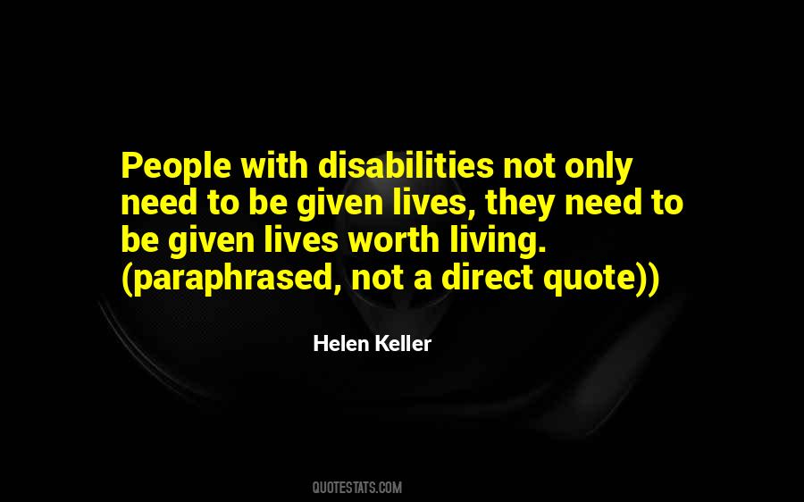 Quotes About Helen Keller #51178