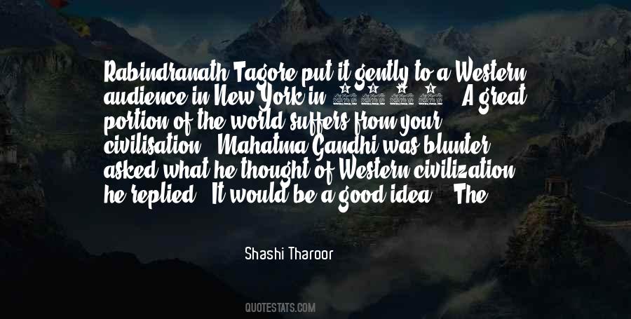 Quotes About Rabindranath Tagore #507835