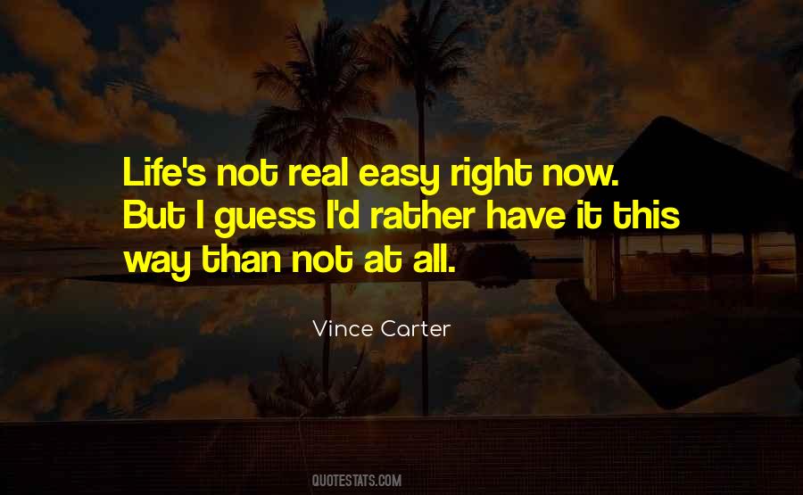 Quotes About Vince Carter #298214