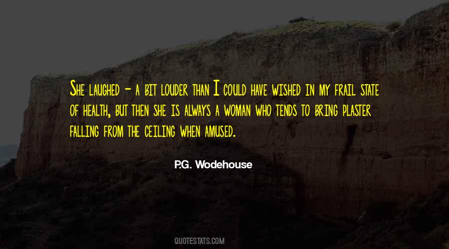 Quotes About P G Wodehouse #123874