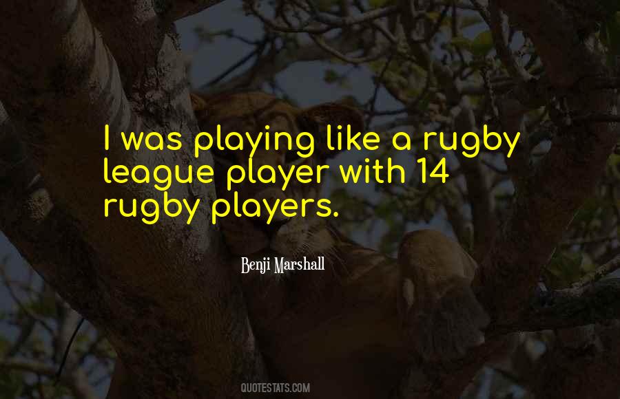 Rugby League Player Quotes #267756