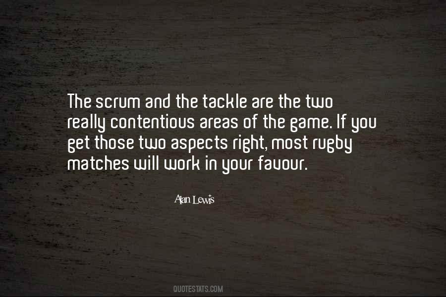 Rugby Tackle Quotes #1332369