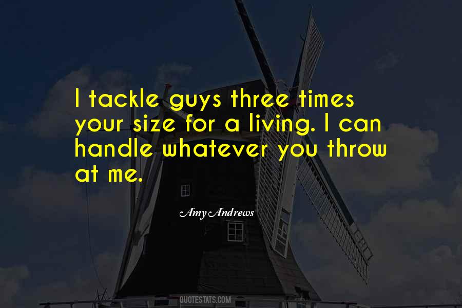 Rugby Tackle Quotes #369942