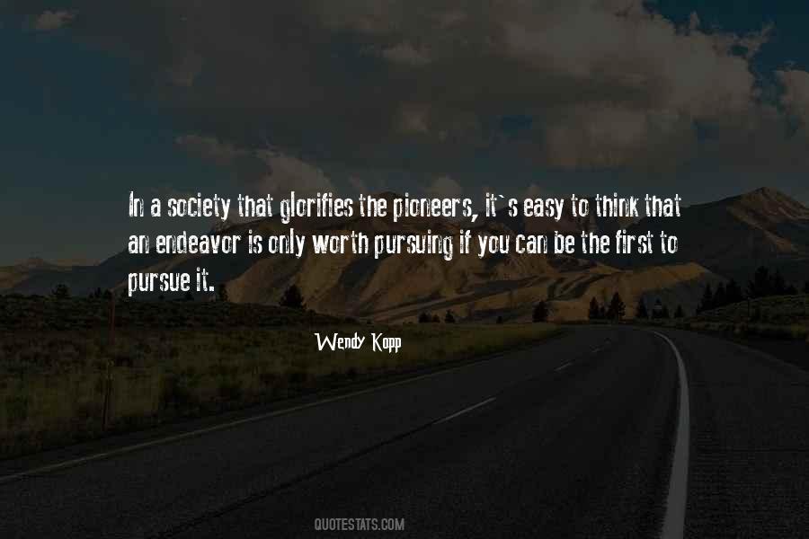 Quotes About Endeavor #1199086
