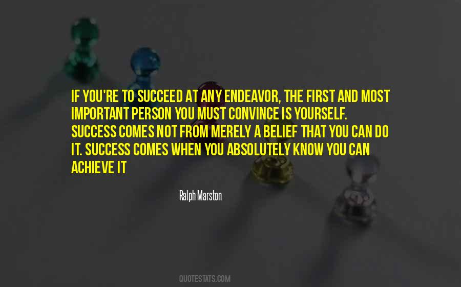 Quotes About Endeavor #1280741
