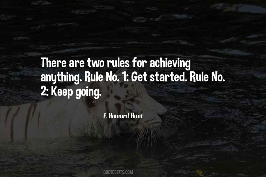 Rule No 1 Quotes #271581