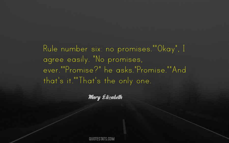 Rule Number One Quotes #101865