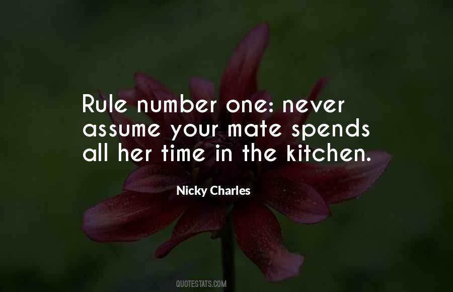 Rule Number One Quotes #1119234