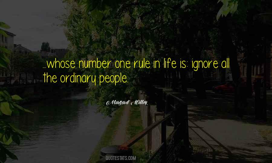 Rule Number One Quotes #1612223