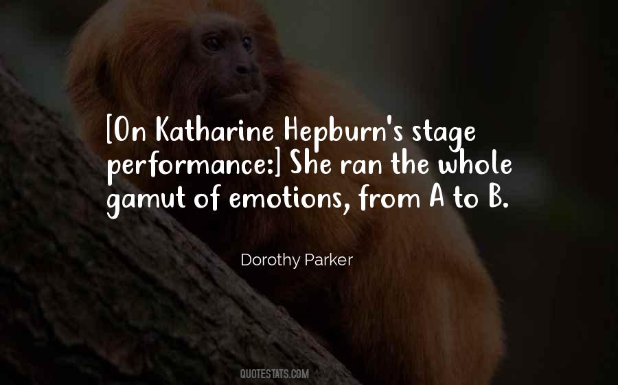 Quotes About Katharine Hepburn #1390803