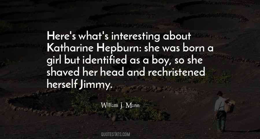 Quotes About Katharine Hepburn #1770735