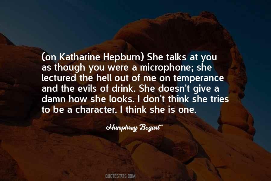 Quotes About Katharine Hepburn #460621