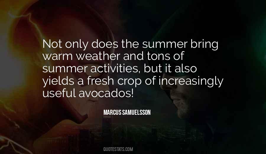 Quotes About Summer Weather #269705