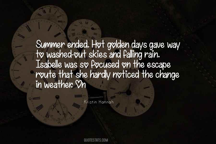 Quotes About Summer Weather #291233