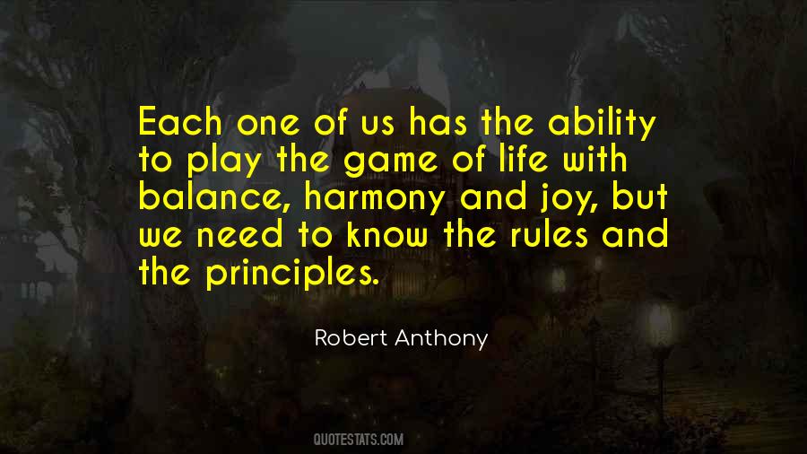 Rules Of Game Quotes #1204997