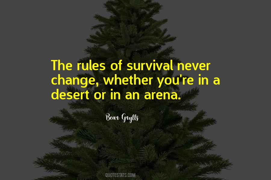 Rules Of Survival Quotes #1345308