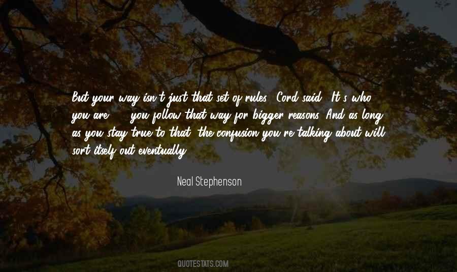Rules To Follow Quotes #101697