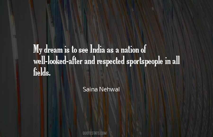 Quotes About Saina Nehwal #1281964