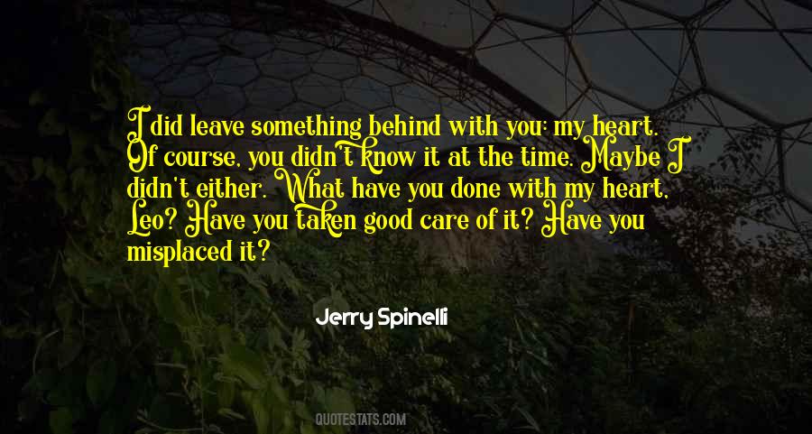 Quotes About Jerry Spinelli #770203