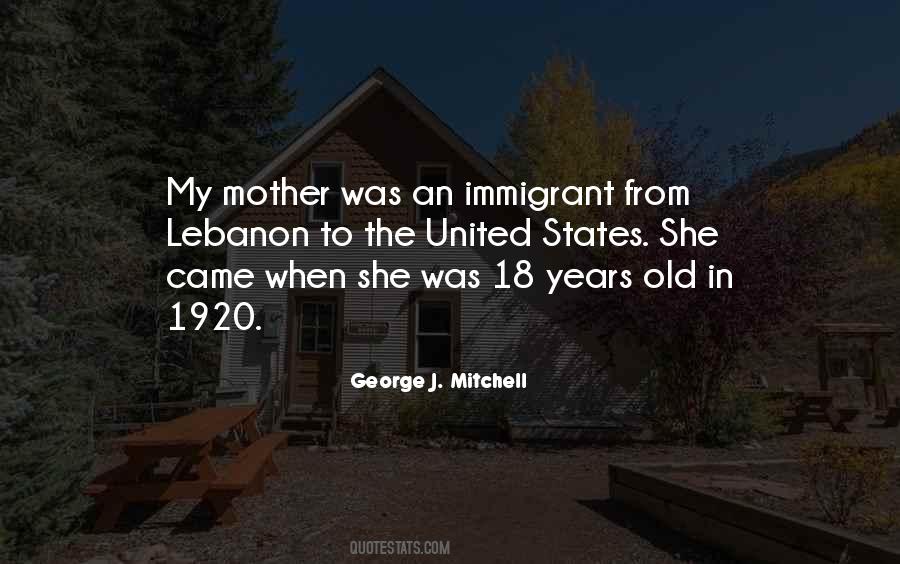 Quotes About George Mitchell #779611