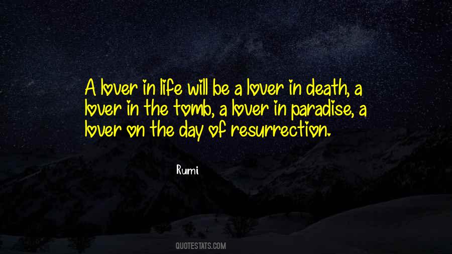 Rumi Life Death Quotes #124821