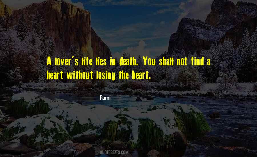 Rumi Life Death Quotes #654331