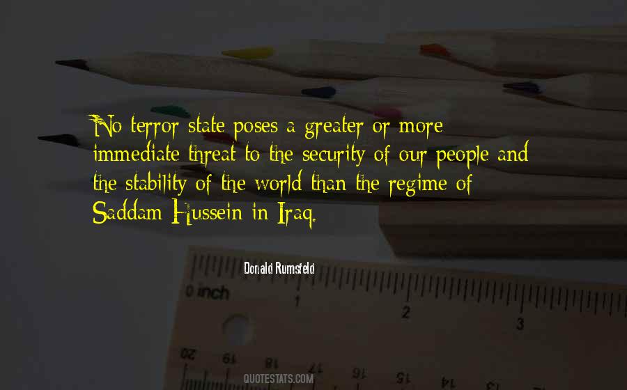 Rumsfeld Iraq Quotes #839851