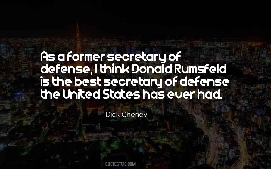 Rumsfeld Quotes #1260244