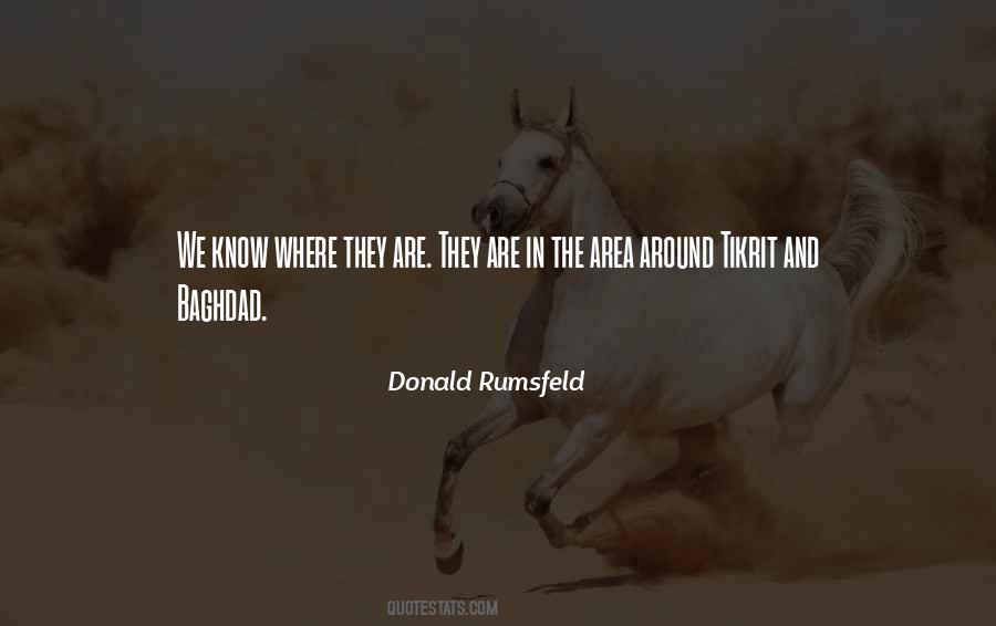 Rumsfeld Quotes #133450
