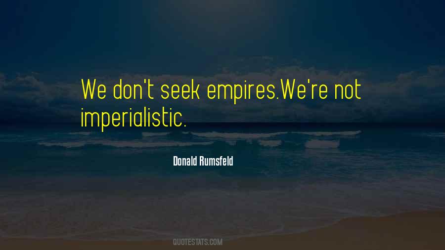 Rumsfeld Quotes #15857