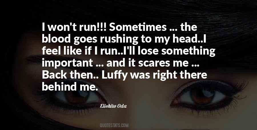 Run Back To Me Quotes #595032