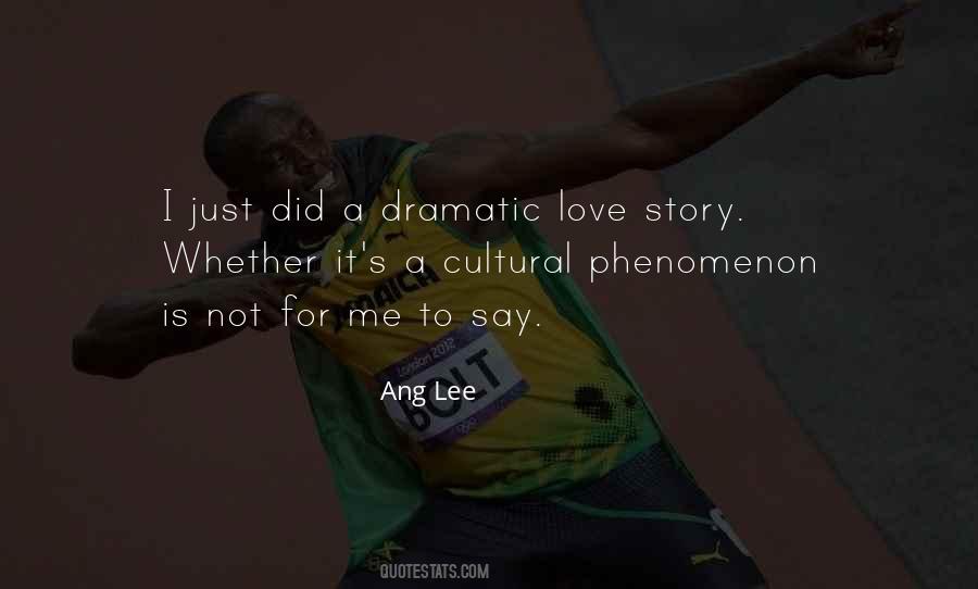 Quotes About Love Story #1145901