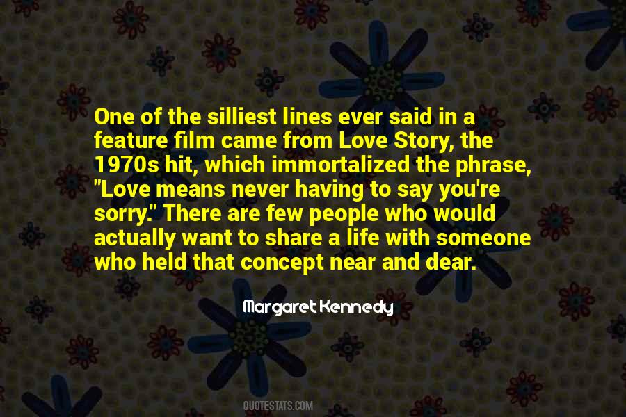 Quotes About Love Story #1326534