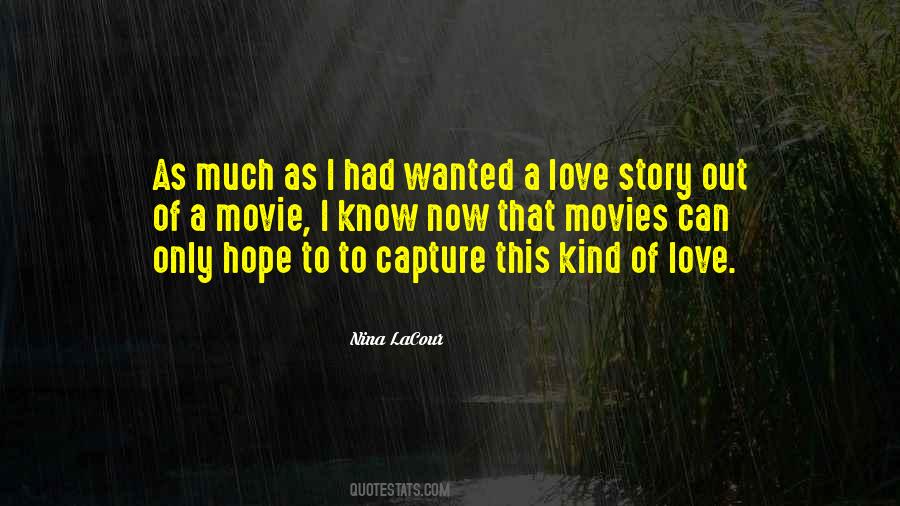 Quotes About Love Story #1416426