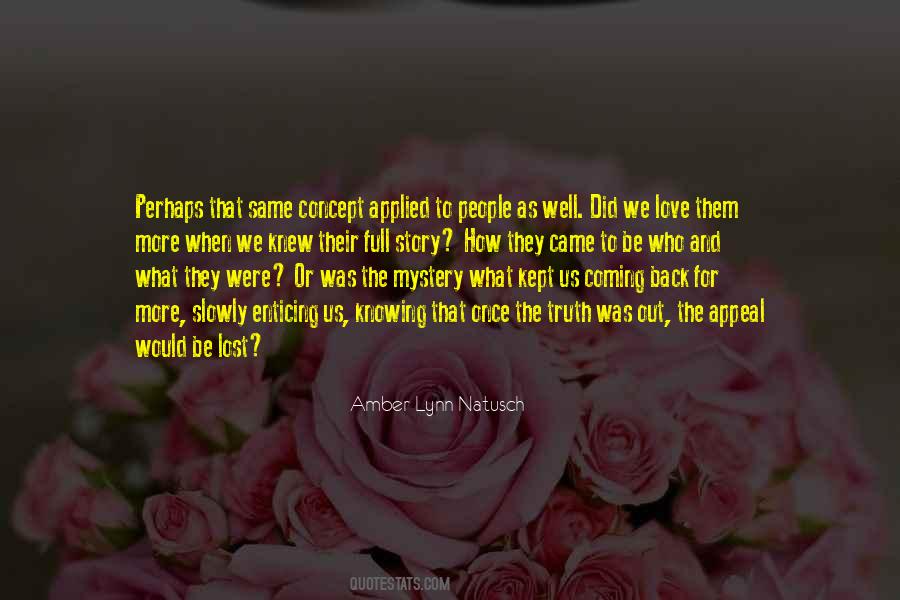 Quotes About Love Story #294