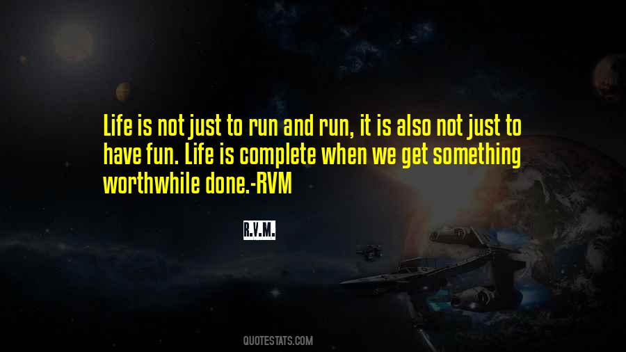 Run For Fun Quotes #225066