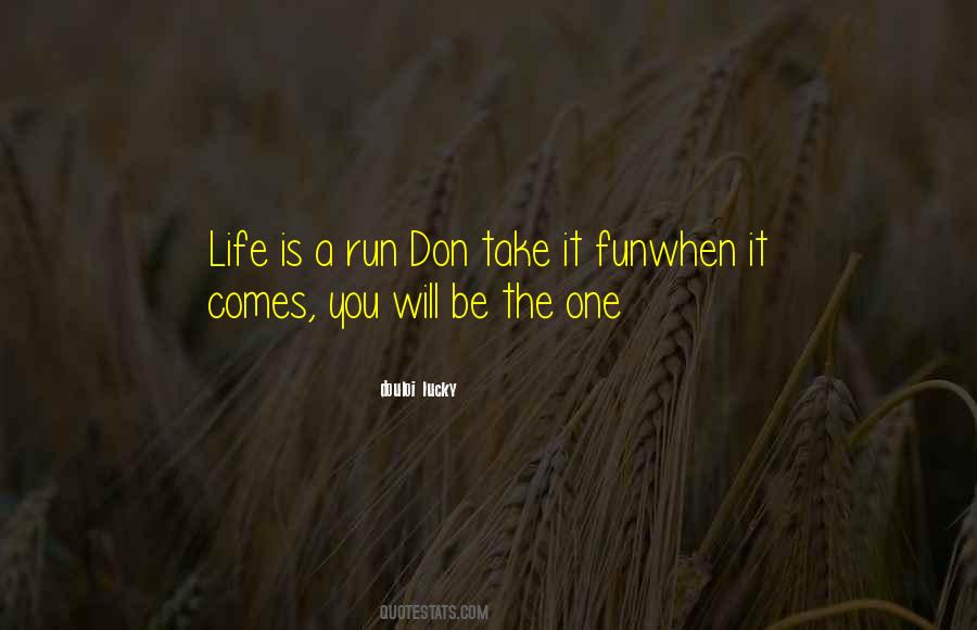 Run For Fun Quotes #404358