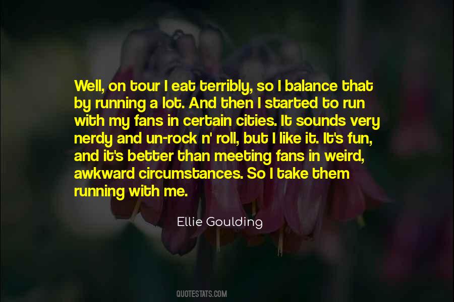 Run For Fun Quotes #421260