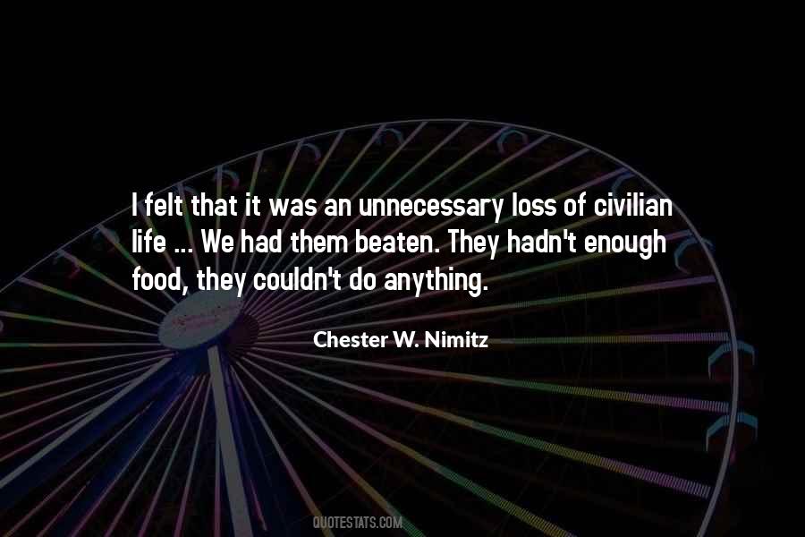 Quotes About Chester Nimitz #1730312