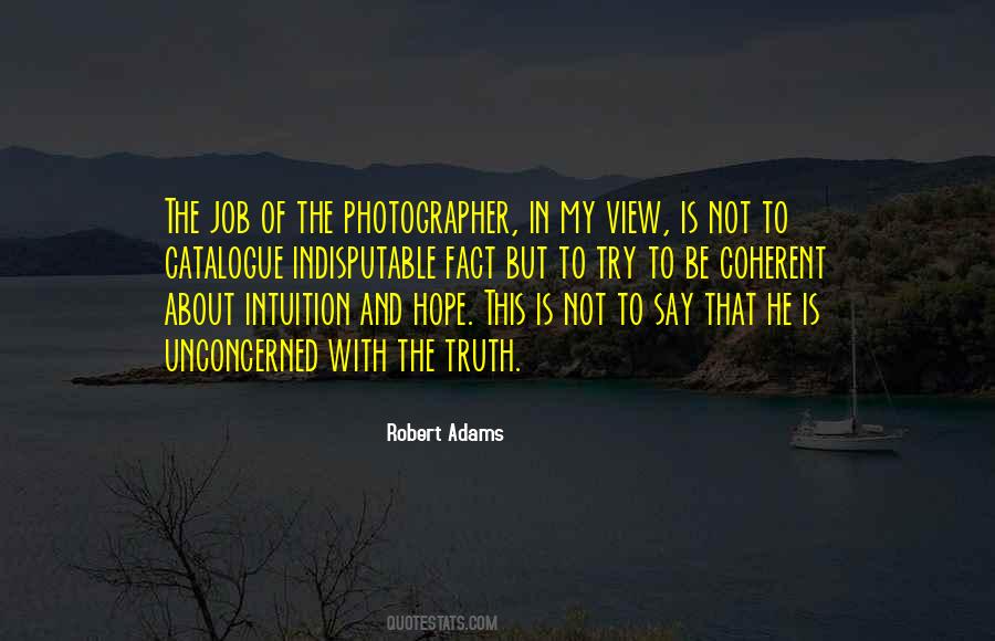 Quotes About Robert Adams #321004