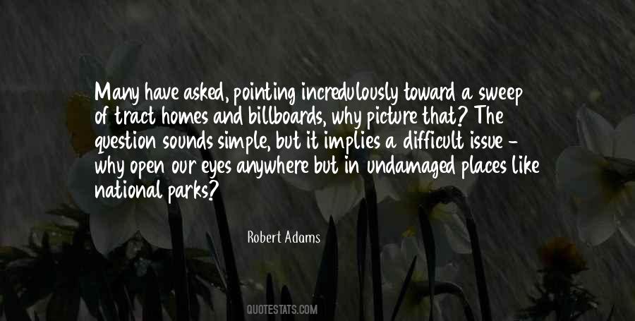 Quotes About Robert Adams #965067