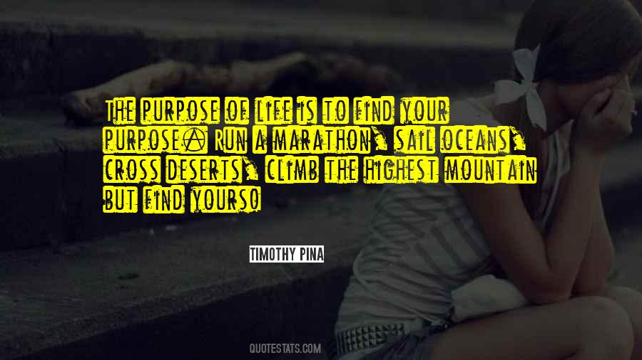 Run Your Own Life Quotes #72631