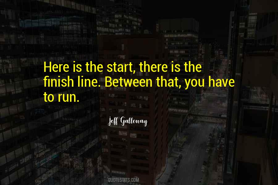 Running Finish Line Quotes #645627