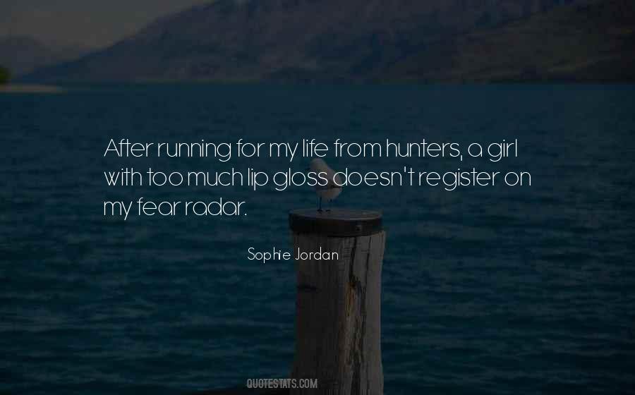 Running For My Life Quotes #598078