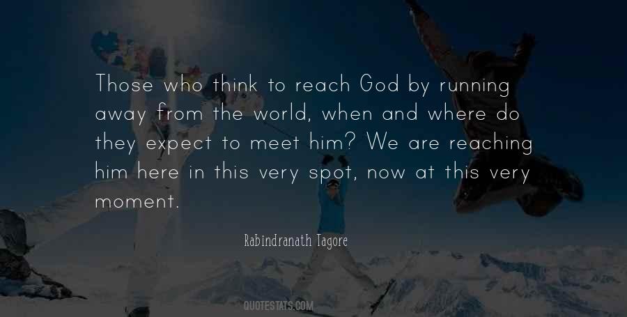 Running From God Quotes #416459